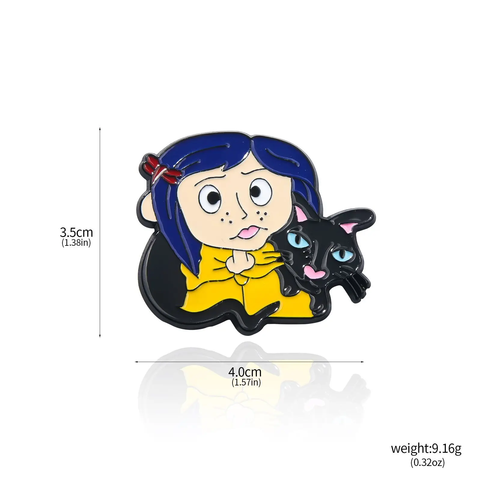 Film d'horreur Coraline collier dessin animé bouton noir clé crâne collier  libellule épingle à cheveux pour femmes bijoux cadeau - AliExpress, image size:1601x1601