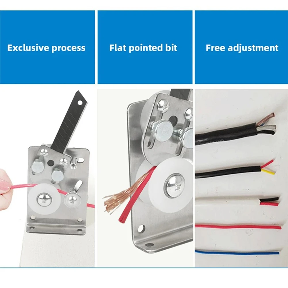 Portable Manual Cable Stripping Machine Scrap Small Cable Peeling Machines