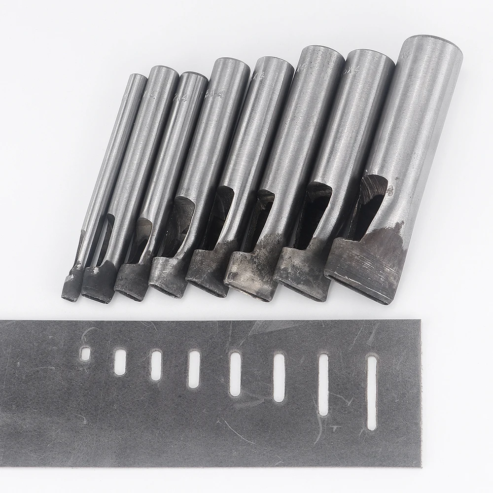 Premium 4mm Leather Oval Hole Punch Tool