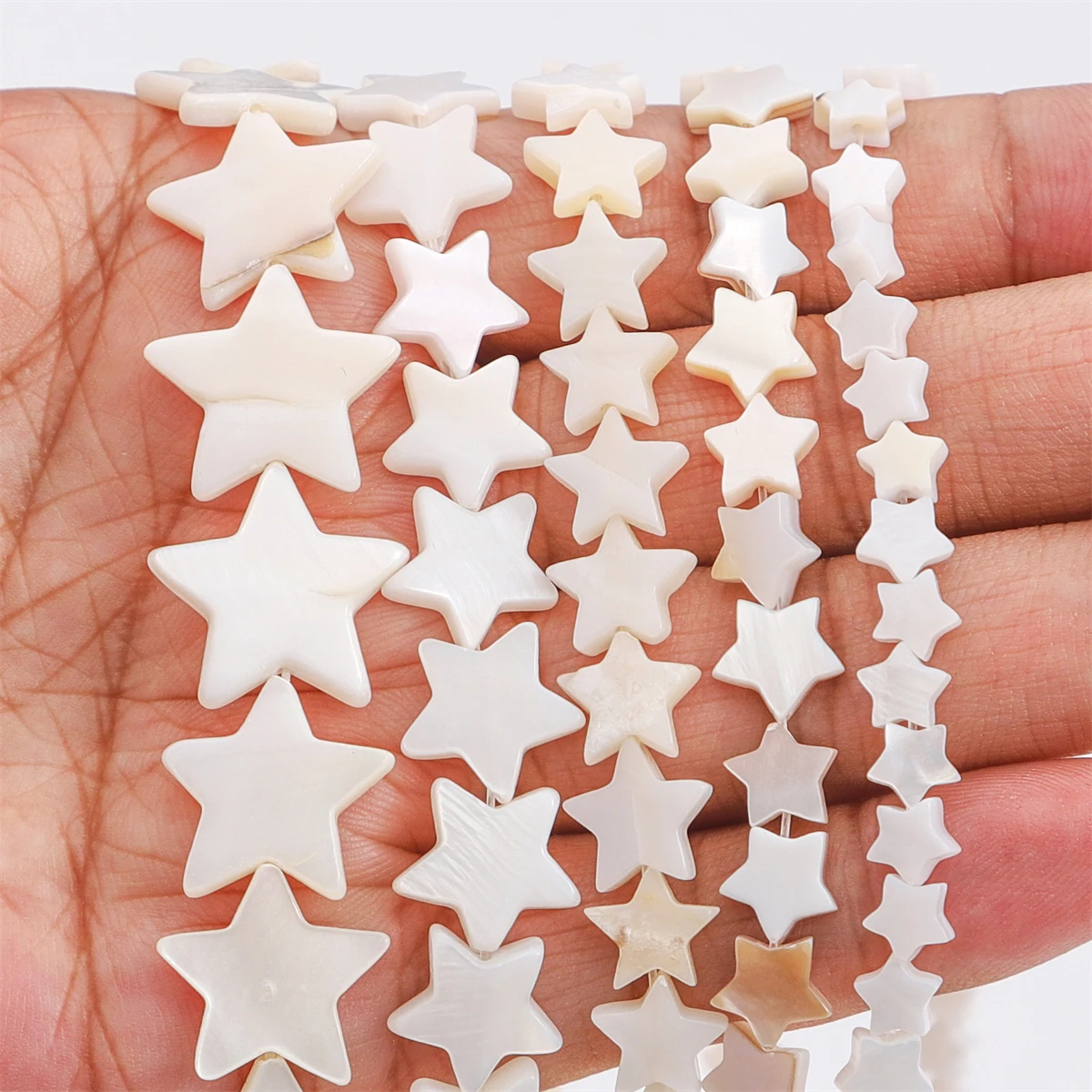 Star Shell Beads Freshwater Mother Of Pearl Bead for DIY Necklace Bracelet Jewelry Making Handmade Accessories