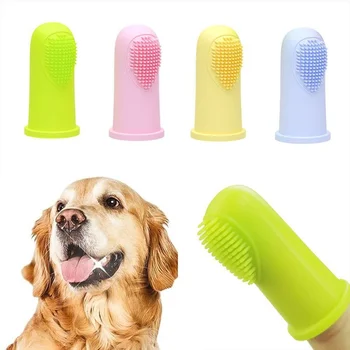 Ultra Soft Silicone Dog Teeth Cleaning Tool iLovPets.com
