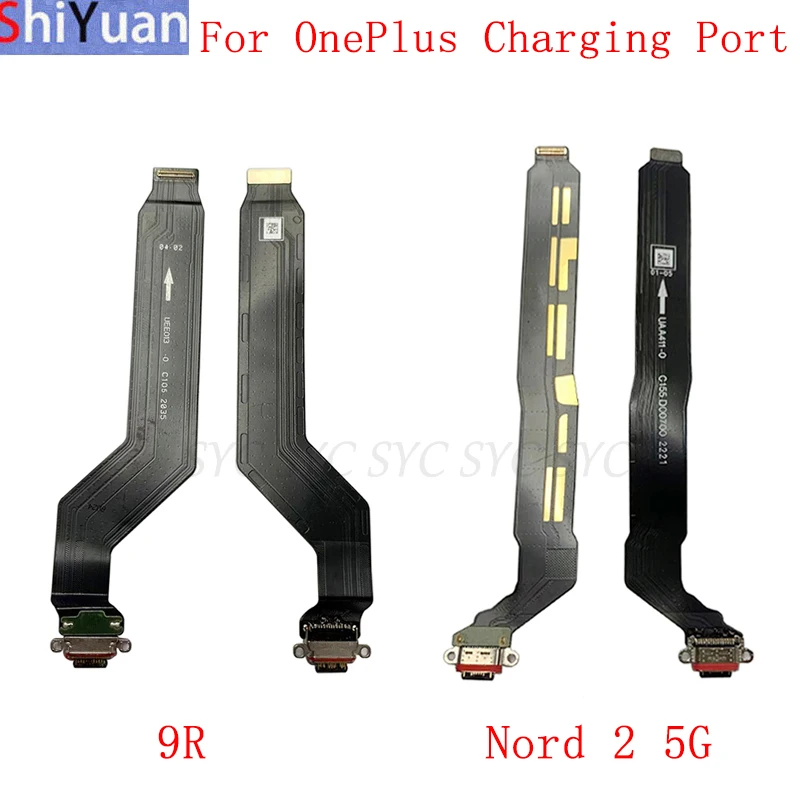 

USB-разъем для зарядного порта, гибкий кабель для OnePlus Nord 2 5G 9R, запасные части для зарядного порта