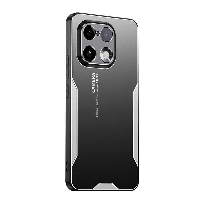 Luxury Matte Shockproof Bumper Case with Full-Coverage Lens Protection and Anti-Fingerprint Acrylic Finish