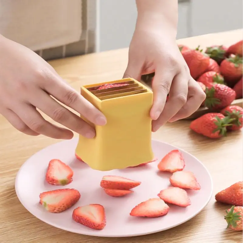  3 PCS Cup Slicer Strawberry Cutter: Fruit Cup Cutter