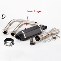 MT07 échappement moto accès complet système pour YAMAHA MT-07 FZ-07 2014 - 2023 TRACER 7/ight2020-2023 TRACER 700/ight2016-2019 5