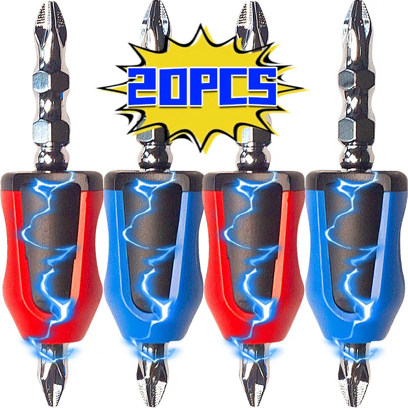 Magnetic Screw Holder Rings - Removable Electric Screw Bit Magnetizer with Universal Magnetic Grip