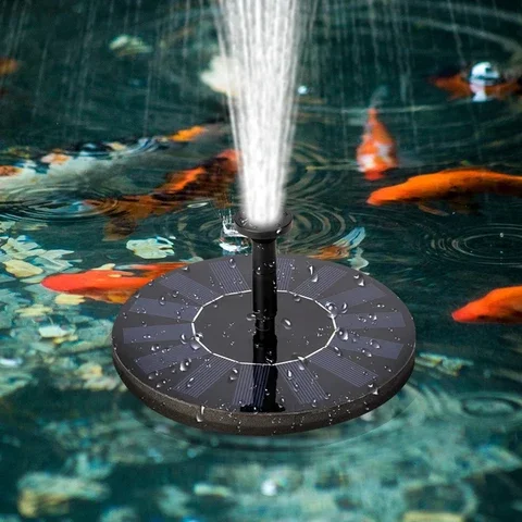 

Garden Solar Water Fountain Outdoor Solar Fountain Indoor Solar Water Pump Fountain PoolWaterfall Garden Decoration