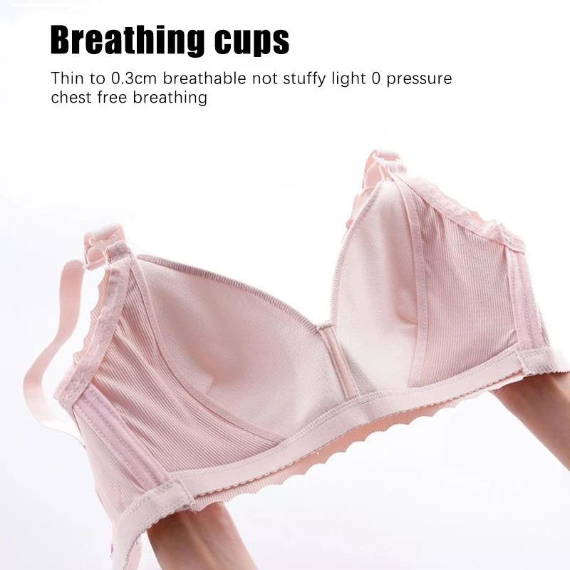 New Breastfeeding Bra For Women No Steel Ring Cotton Maternity Lingerie  Pregnancy Breathable Comfortable Bras Free Shipping - AliExpress
