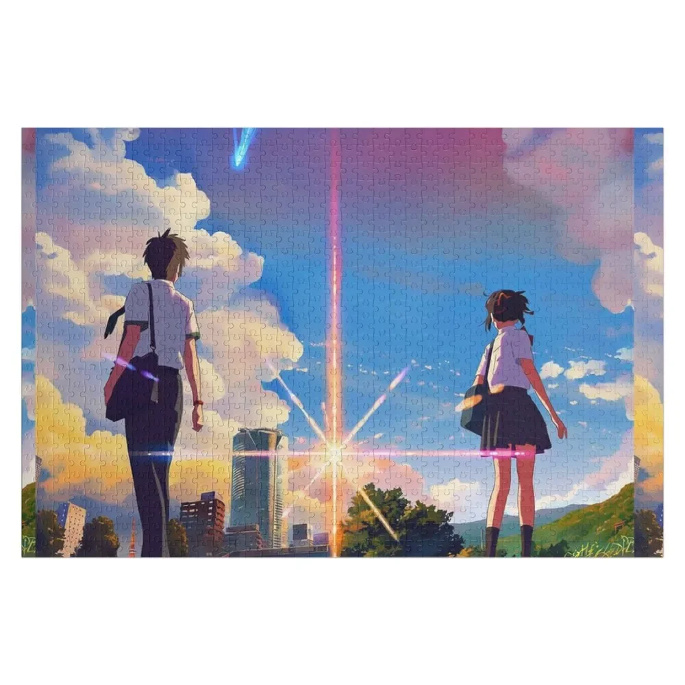 Kimmi no na wa// your name anime Jigsaw Puzzle Photo Novel Toys For Children 2022 Puzzle