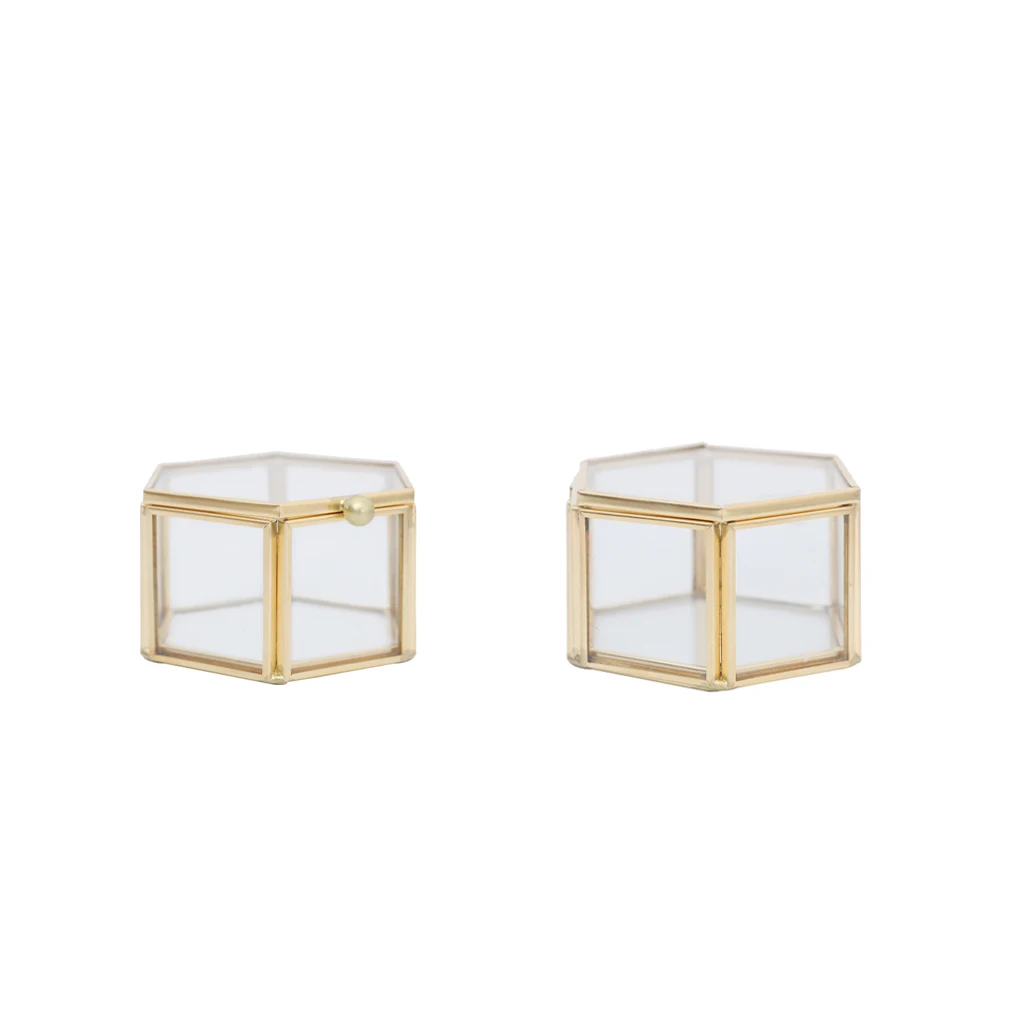 

Box Geometric Mini Dust-proof Necklaces Showcase Case Display Holder Organizer Large Capacity Wedding Ladies Gifts