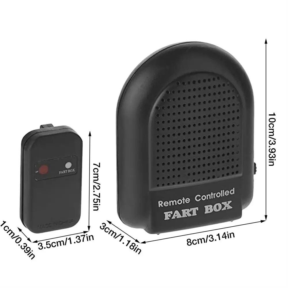 Novelties Remote Control Fart Box Joke Prank Electronic Fart Sound Machine Prank Noise Maker Farting Box Party Supplies