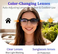 New Business 4K HD Color Change AI Smart Glasses 800W Pixel Camera 1080P Video AI Chat Music Player Call AI Sports Glasses Men - Image 4