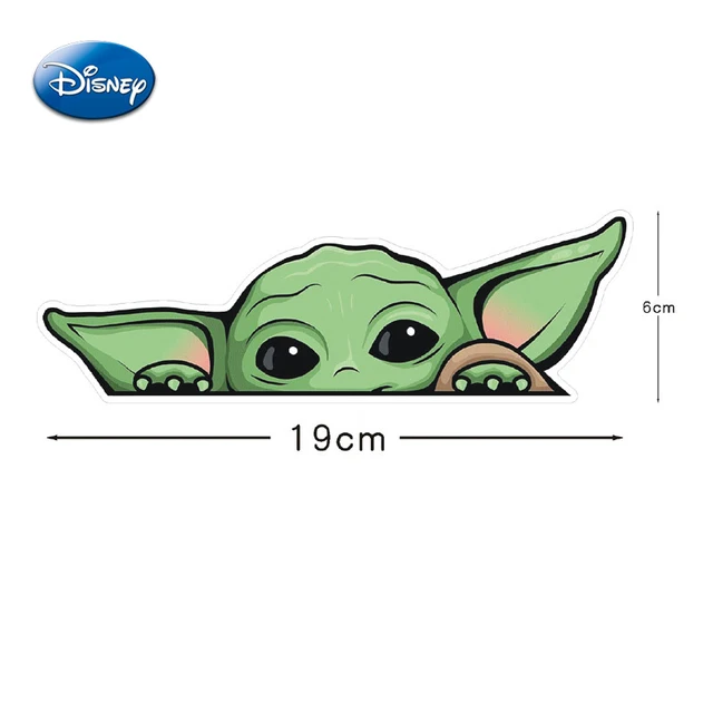 Baby Yoda Car Sticker