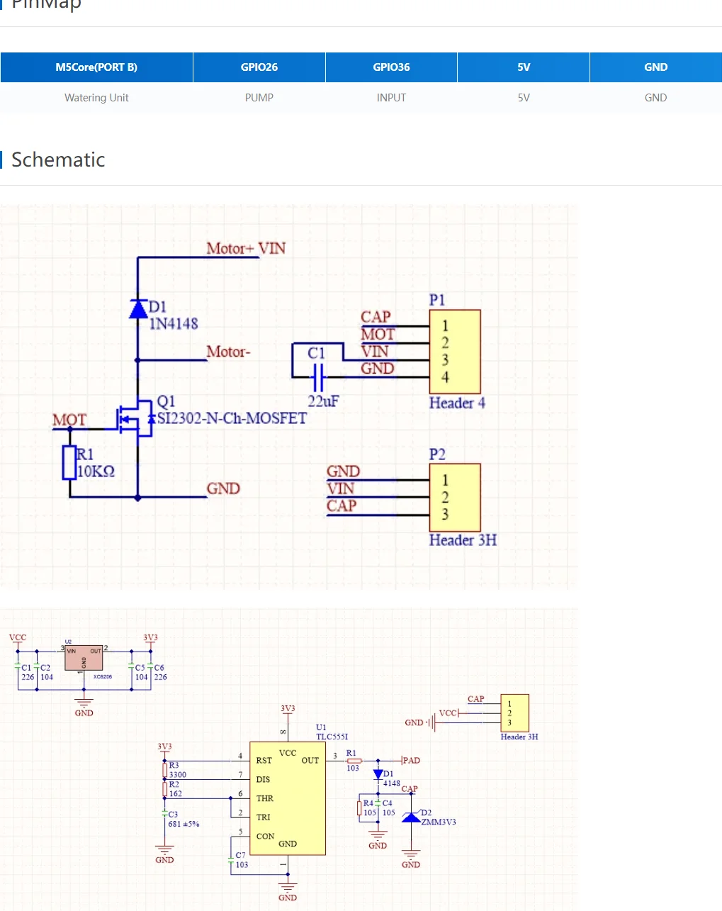 Official Watering Unit with Mositure Sensor and Pump