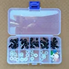 30pcs 3D DIY Glitter Plastic Safety Eyes For Crochet Toys Amigurumi Mixed Color Crafts Doll Eyeball 9/10/12/14/16mm 4