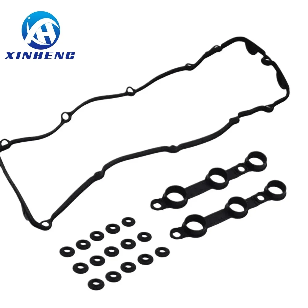 11129070990, 11121437395 Valve Cover Gasket Set For BMW E36 E46 E39 E53 E60 E83 E85 Z4 X5 X3 2002 2003 2004 2005 2006