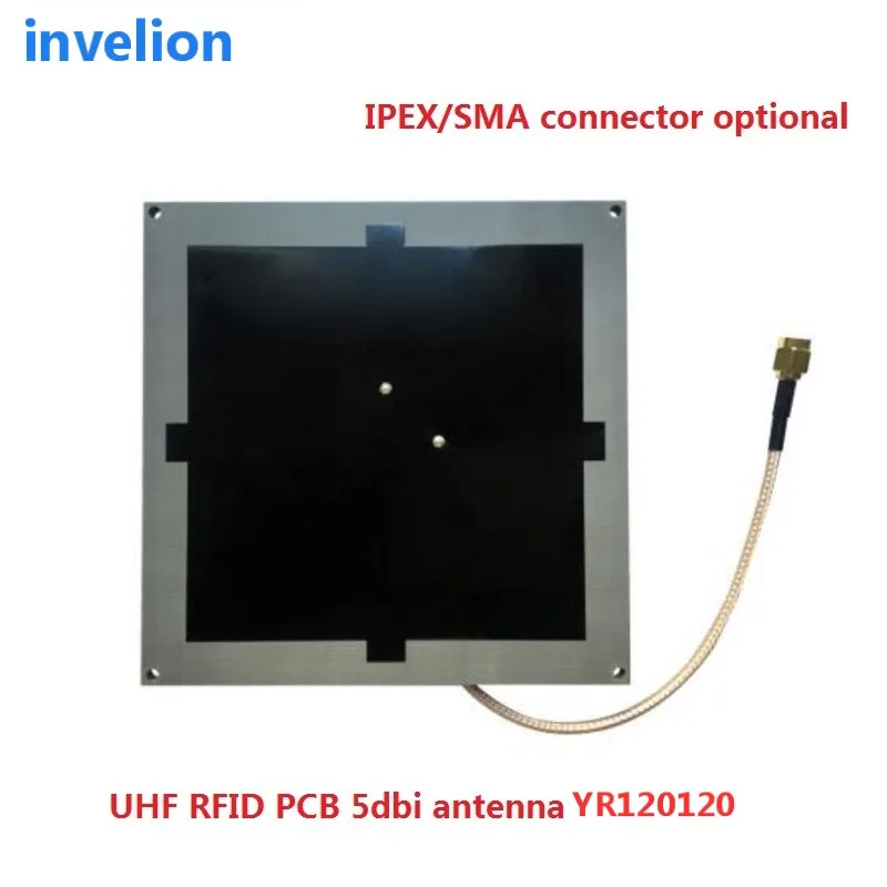 

120*120mm RFID UHF RHCP Circular Polarization RFID Antennas (865-868MHz or 902-928MHz) SMA/IPEX/MMCX for cabinet inventory