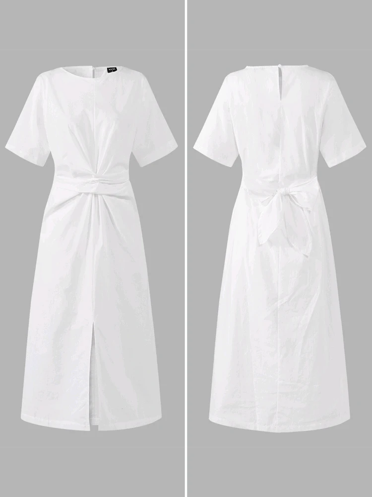  ĳ־ 巹 2022 VONDA ª Ҹ   Bowknot 巹 Ȧ ġ Sundress Femme Ƽ  