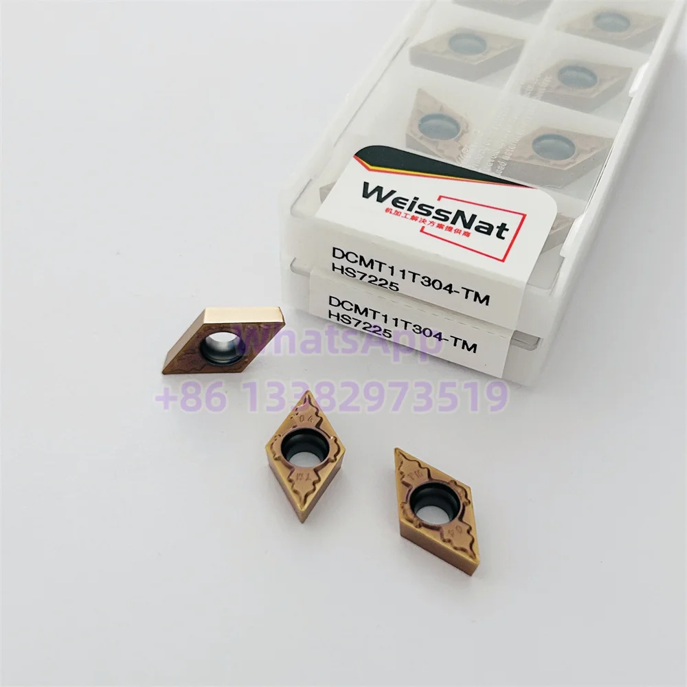 카바이드 인서트 DCMT 인서트, DCMT070204, DCMT11T304, DCMT11T308, HS7225, HS8125