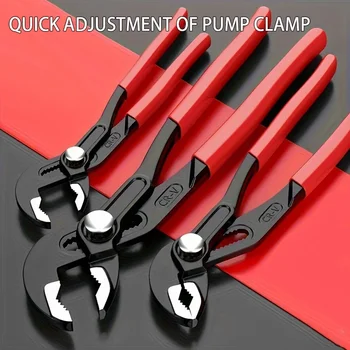 Adjustable V-Jaw Groove Pliers 1