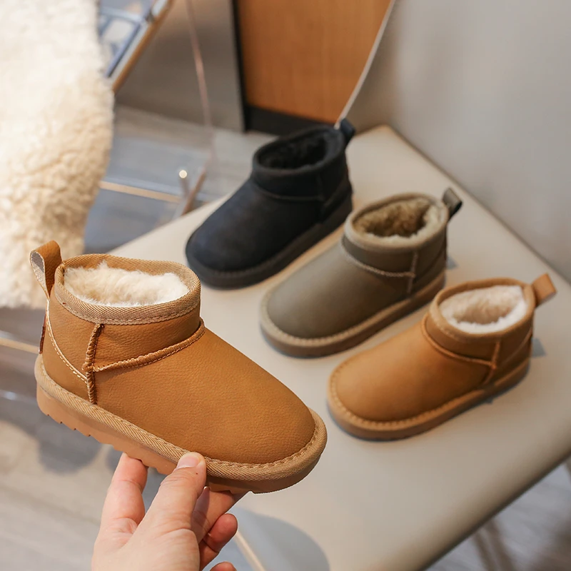 Cotton Thermal Winter Boots for Kids