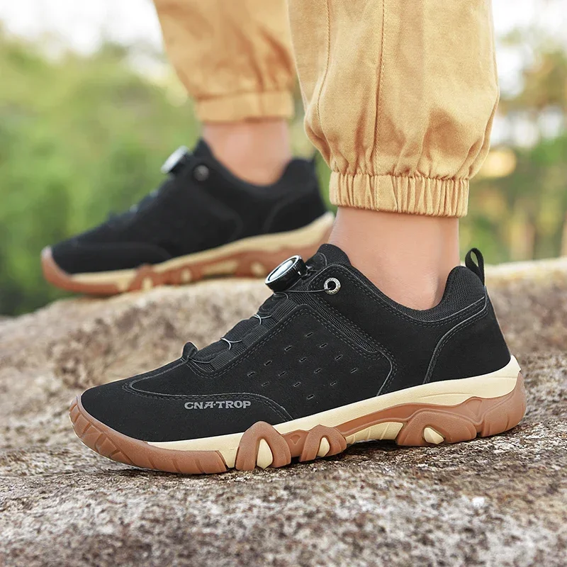 Hiking Shoes Men Outdoor Trekking Trail Running Climbing Hunting Mountaineering Camping