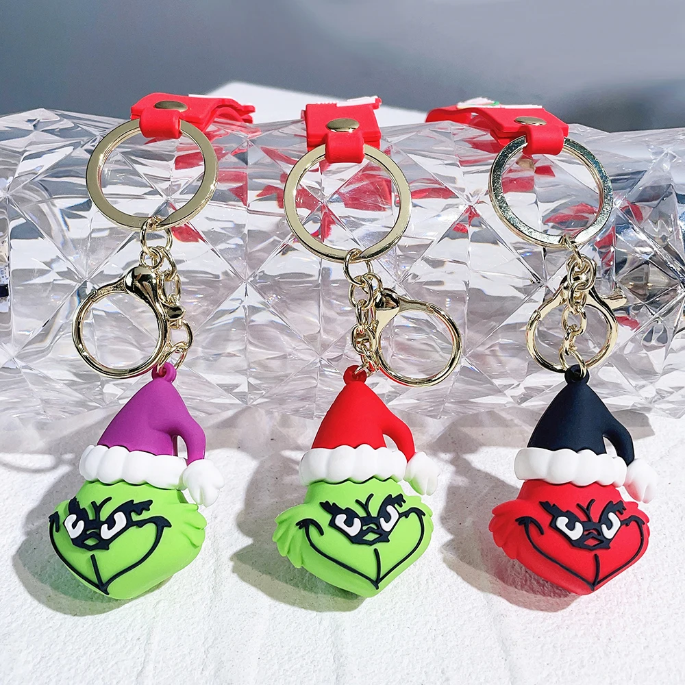 Greensen Lot De 5 Paires Mini Porte-clés Tongs En Silicone - Déco Pour Sacs, Clés, Cadeaux Fun - 12