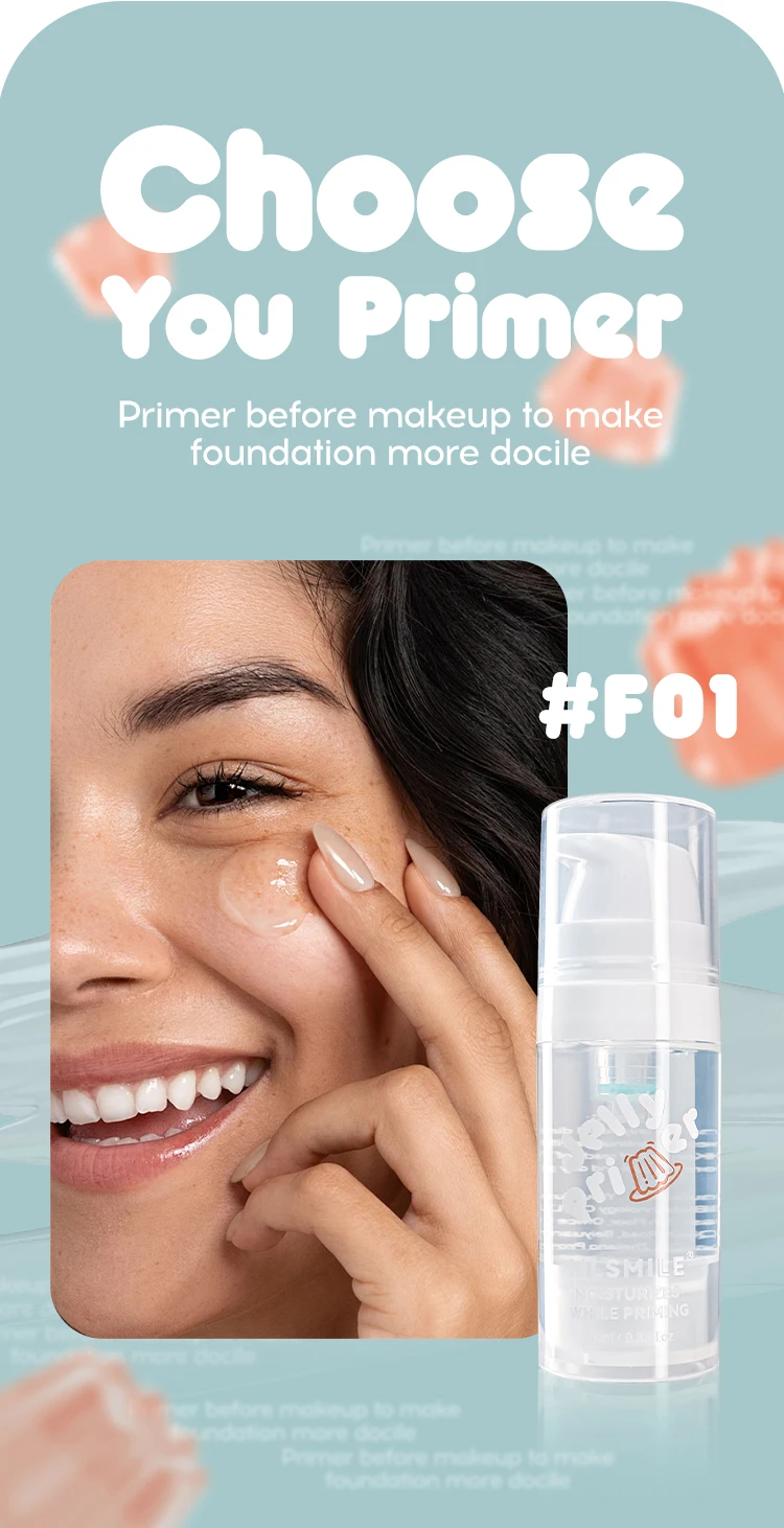 Description Picture 6 of itemTransparent Jelly Primer Makeup Base Invisible Pore Oil-control Matte Finish Long Lasting Makeup Holding Pre Makeup Primer Gel