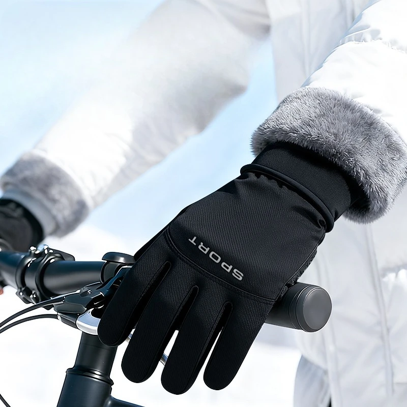 1Pair Warm Gloves, Bicycle Gloves, Outdoor Gloves, Touch Screen Gloves, Winter Gloves, Winter Warm Gloves,Valentine's Day Gift