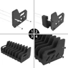 8/6/4 Slots Pistol Rack Gun Safe Glock Stand EVA Foam Unversal Handgun Holder Weapons Storage Support Airsoft Accessories 5