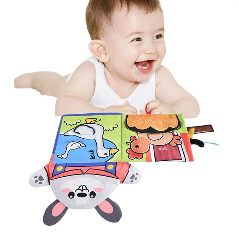 

Soft Books Sensory Toddler Book Touch And Feel Montessori Toy Travel Book Sensory Crinkle Books For Babies Toddler Infant Kids