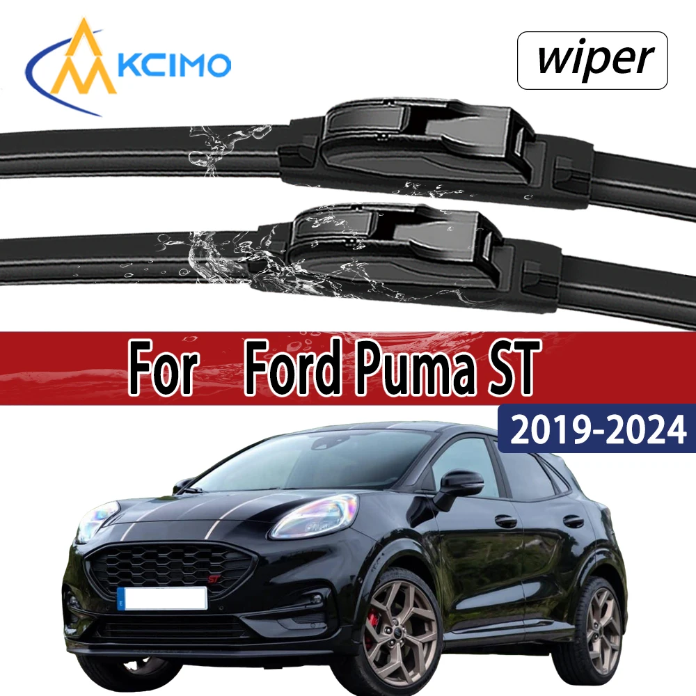 Enhanced Front Windshield Wiper Blades - 2-Piece Set, Windscreen Window Accessories