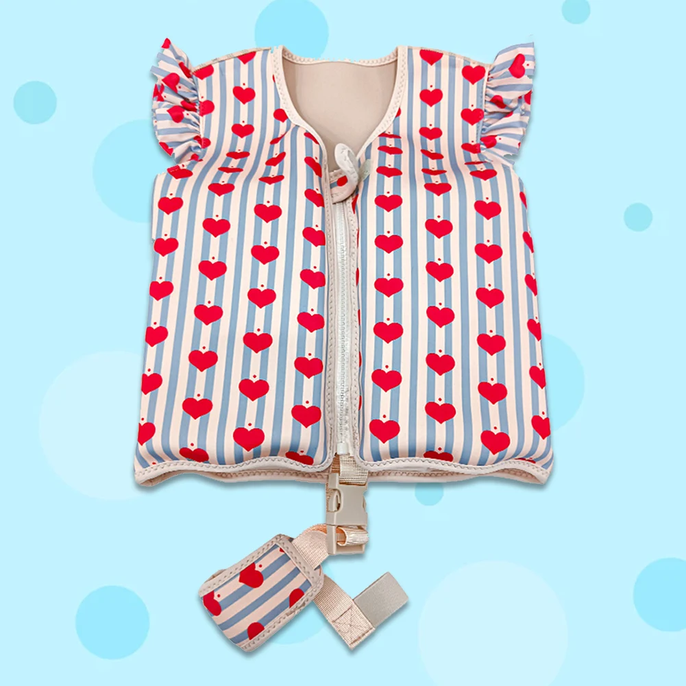 Unisex Children Swimming Aid Buoyancy Clothing Toddler Swim Vest Swim Jacket for Kids Age 2 3 4 Years
