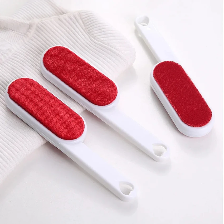 Cheapest Lint Remover 2 Sided Reusable Electrostatic Woolbrush Dog Cat Pet Hair Remover Fabric Shaver Brush For Sofa Clothes