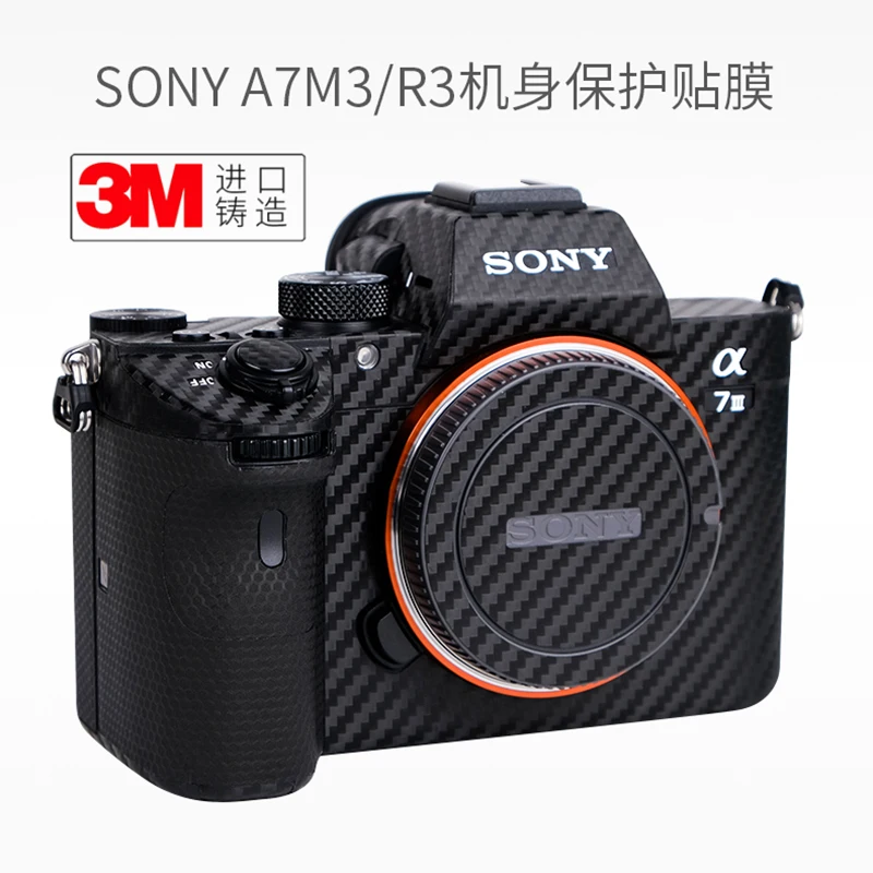 Per Sony A7M3 A7R3A Pellicola Protettiva Completa Per Fotocamera Sony Sticker Con Motivo In Pelle 3M