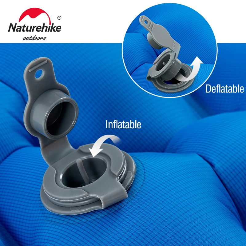 Naturehike Camping Mattress Ultralight Double Air Mattress Outdoor Folding Bed Sleeping Pad Car Travel Inflatable