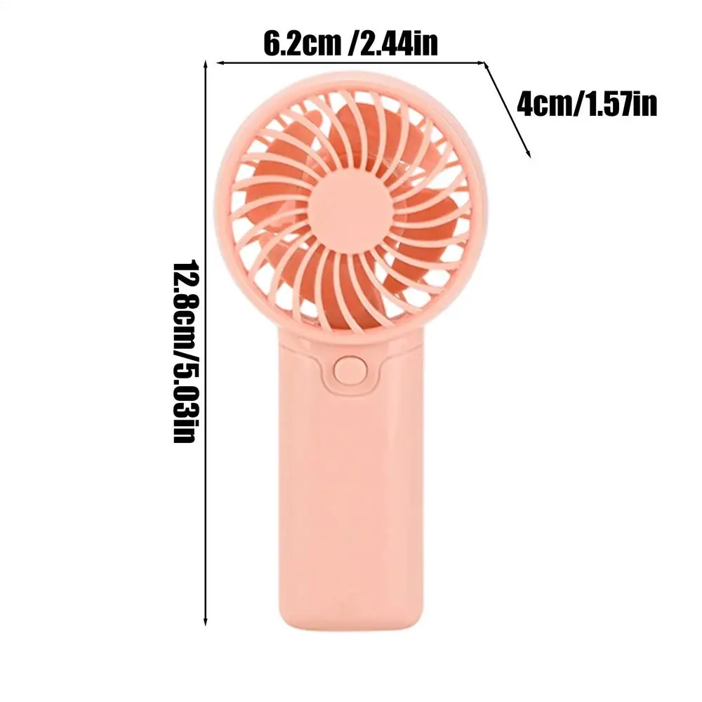 Portable Rechargeable Quiet Mini Fan for Travel and Outdoor Use