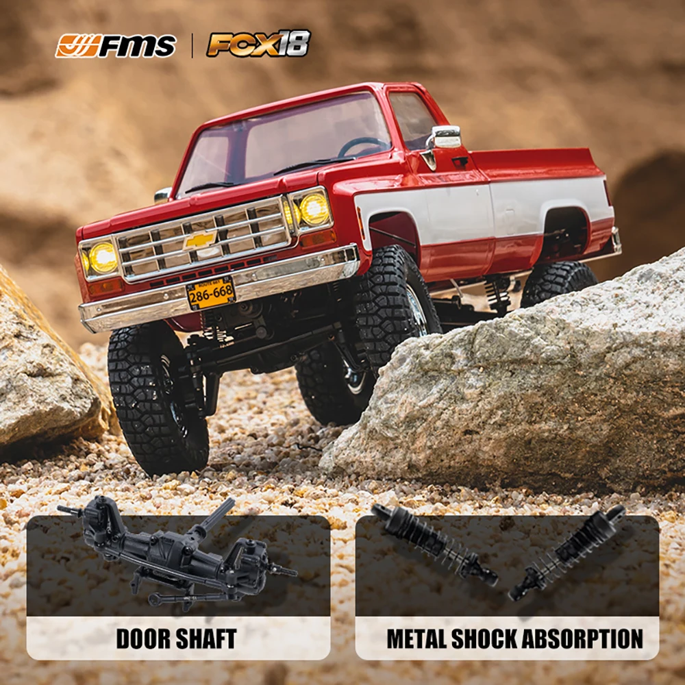1/18 RC Car FCX18 K10 RC Electric Remote Control Model Car Rock Crawler Adults Children's Toys