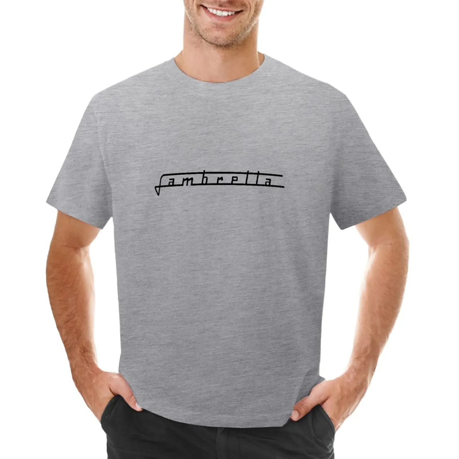 Lambretta Motor Scooter T-Shirt New Edition Cute Clothes Customs Summer Clothes Men Clothes