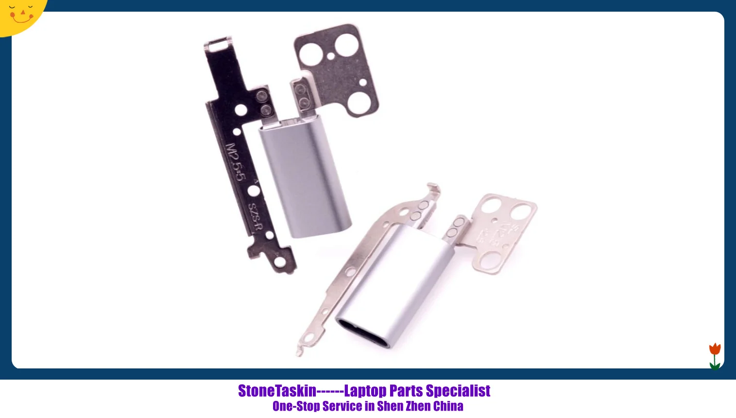 Right & Left LCD Hinges kit Replacement for Dell Inspiron 13 7368 7378 7375 P69G 360 Degree Axis Screen Hinge 3.jpg