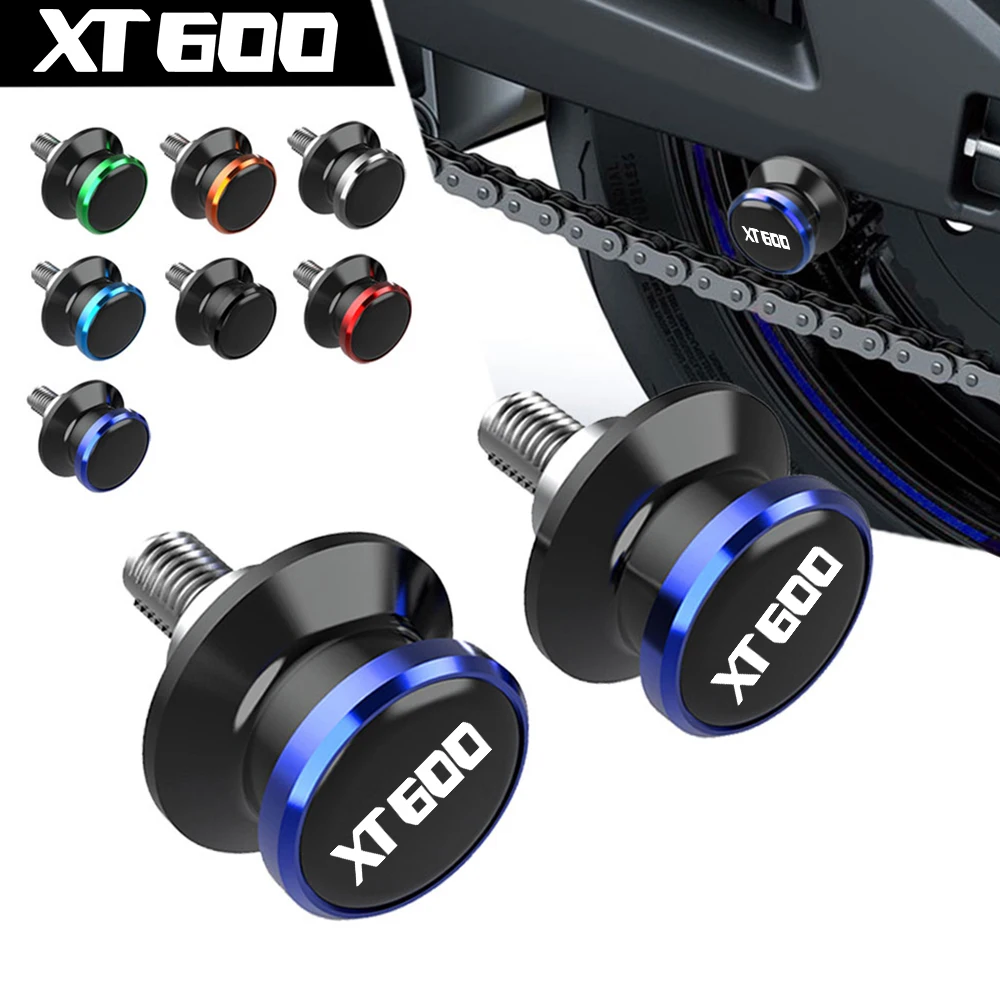 

For Yamaha XT600E 1990-2003 Motorcycle CNC Alumiunm 6mm Swingarm Spools Sliders Stand Screws XT600 ZE TENERE 1984-1992 1991 1990