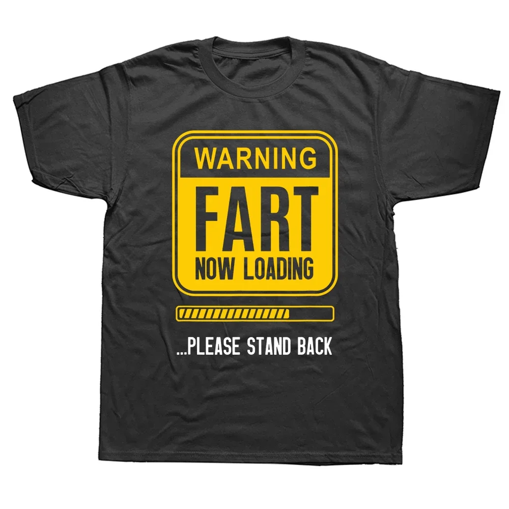 Lustiger Warnfurz wird jetzt geladen... Bitte stehen Sie zurück T-Shirts Grafik Baumwolle Streetwear Kurzarm Geburtstag Sommer T-Shirt