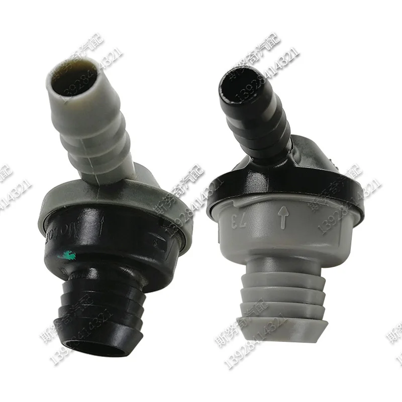 Check Valve ID8 elbow 90 degree One-way Valve Non-return Valve One Way Air Pump Vacuum Check For BMW 2pcs