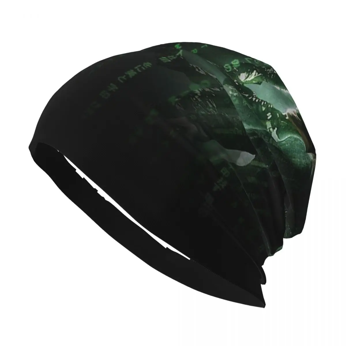 The Matrix Skullies Berretti Cappelli Neo Anderson Morpheus Film Goth Uomo Donna Outdoor Cap Warm Head Wrap Bonnet Knit Hat