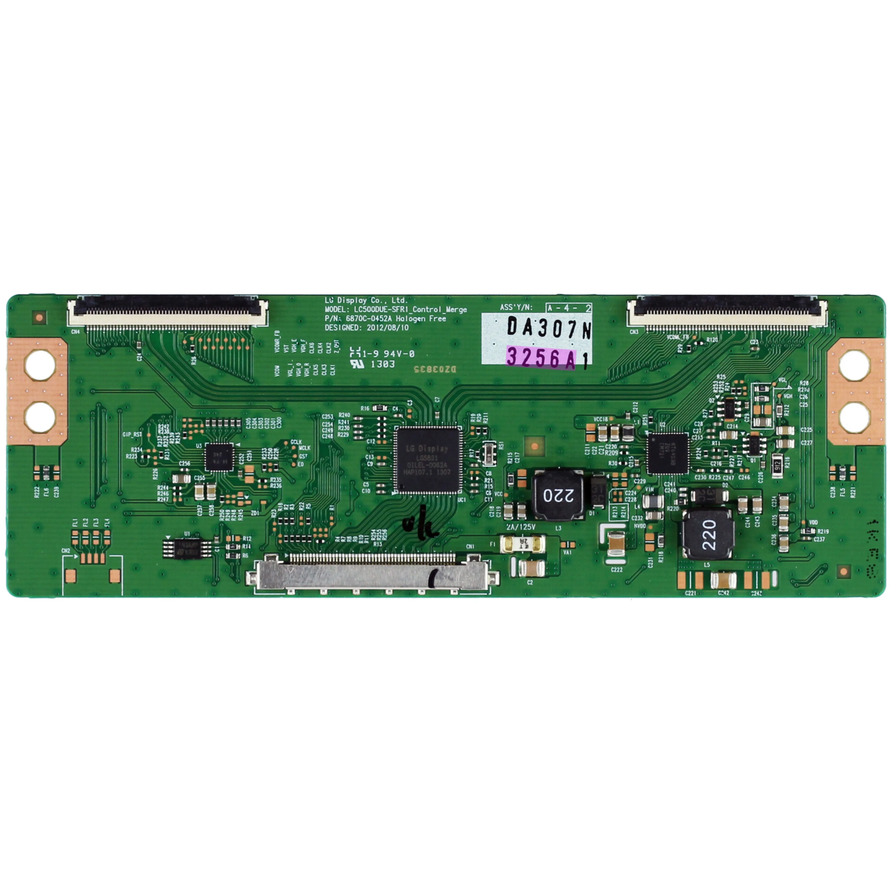 

Genuine Original LC500DUE-SFR1 6870C-0452A EAT61874401 T-Con Board for 50LA6200 50LN5100 50LN5400 50LN5700 50L4300U TH-50LRU60