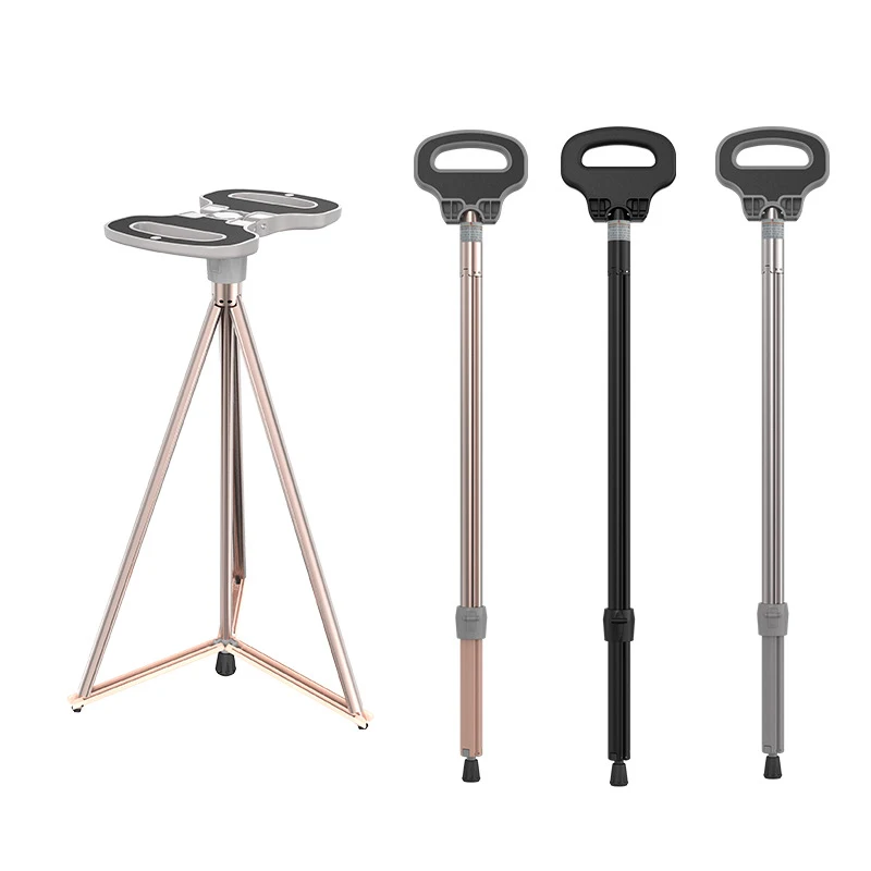 Multifunctional Hiking Stick Foldable, foldable cane