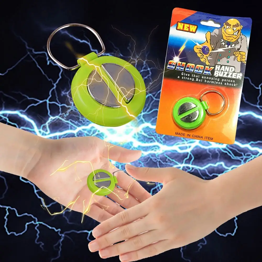 1pcs April Fools Day Electric Shock Toy Handshake Joke Prank Funny