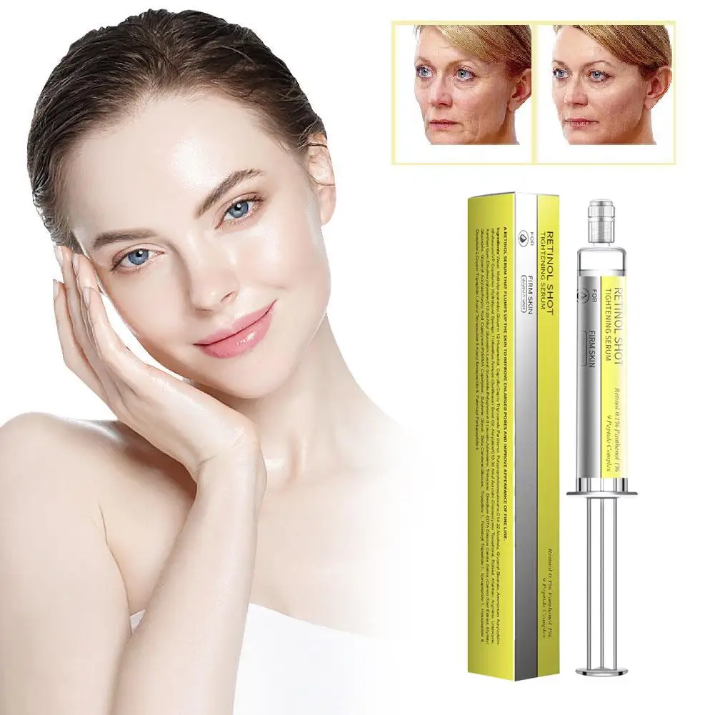 Siero Booster Coreano al Retinolo Anti-Età, Idratante Profondo, Rassodante, Illuminante, Antiossidante, Riparatore per la Cura del Viso Secco - immagine 3