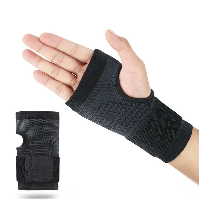 Wrist Brace 1PC Adjustable Wrist Compression Strap Sport Support For Fitness Weightlifting Tendonitis Pain Relief