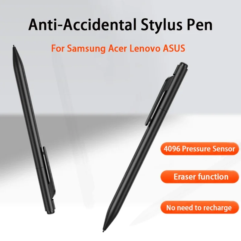 Enhanced Stylus Pen with Eraser and Pressure Sensitivity